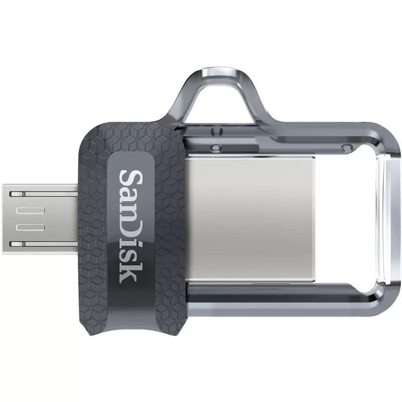 WESTERN DIGITAL SanDisk ULTRA DUAL DRIVE M3.0 - 128GB USB zibatmiņa - micro-USB / USB 3.0