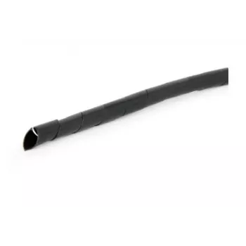 GEMBIRD 12mm Spirālveida kabeļu tinums, 10m - Melns