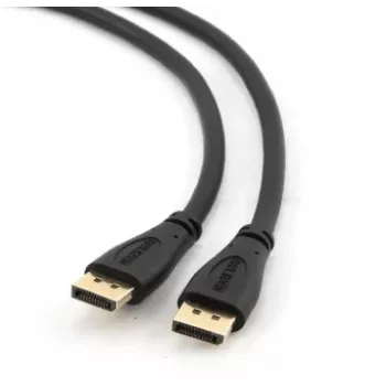 DisplayPort kabelis GEMBIRD CC-DP2-10 — DisplayPort uz DisplayPort, 3 m, melns, apzeltīti kontakti