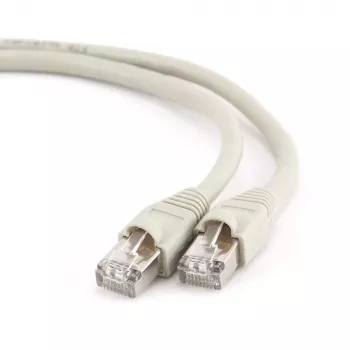 Tīkla kabelis Gembird Cat6 U/UTP PP6U-0.5M, 0,5 m, RJ-45 vīriešu uz RJ-45 vīriešu, balts, AWG24