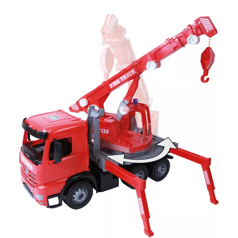 Lena GIGA TRUCKS Ugunsdzēsēju celtnis Arocs