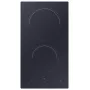 Candy Idea CDH30 Black Iebūvējamā keramikas plīts virsma 28,8 cm 2 zonas
