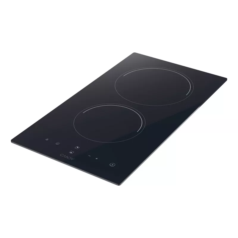 Candy Idea CDH30 Black Iebūvējamā keramikas plīts virsma 28,8 cm 2 zonas