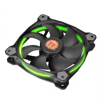 THERMALTAKE Riing 12 LED RGB 256 Krāsu Augsta Statiskā Spiediena LED Radiatora Ventilators (3 Ventilatoru Komplekts)