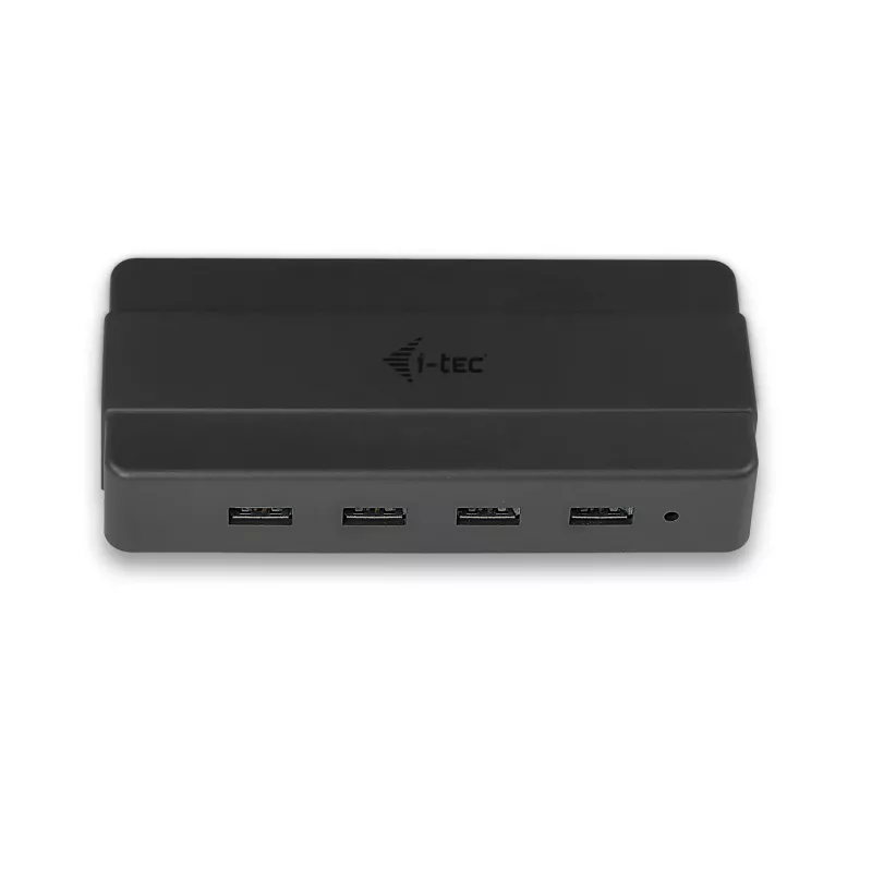 i-tec USB 3.0 4 portu centrmezgls ar lādēšanu un barošanas adapteri, USB 3.2 Gen 1 Type-B