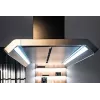 Tvaika nosūcējs Amica OSC5112W, balts, alumīnija filtrs, 65 dB
