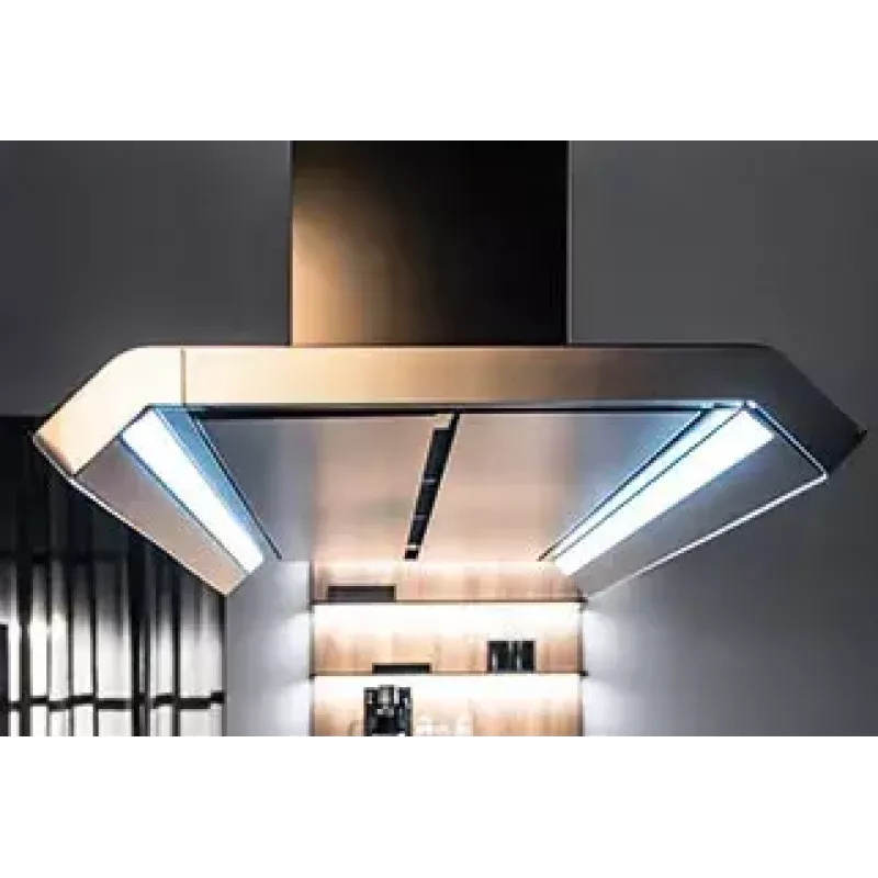 Tvaika nosūcējs Amica OSC5112W, balts, alumīnija filtrs, 65 dB