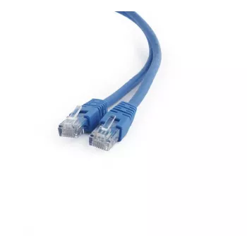Gembird patch vads CAT6 UTP 1m Zils