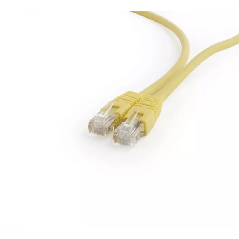 Tīkla kabelis Gembird Cat6 U/UTP 0.25 m RJ-45 dzeltens