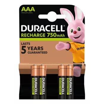 Duracell AAA (4gab.) uzlādējama baterija NiMH