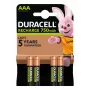 Duracell AAA (4gab.) uzlādējama baterija NiMH