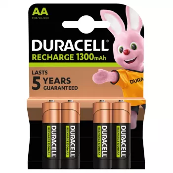 Duracell 4xAA uzlādējamās baterijas AA