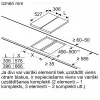 Bosch PIB375FB1E indukcijas plīts virsma, melna, nerūsējošā tērauda ierāmējums, iebūvējama, 2 zonas
