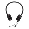 Jabra Evolve 30 II rezerves austiņas stereo, vadu, birojam/zvanu centram, 150 - 7000 Hz, 142.5 g, Melnas