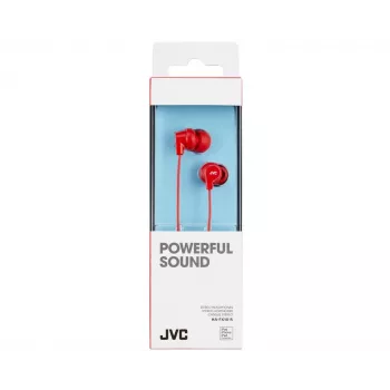 JVC HA-FX10-R-E Krāsainas iekšējās austiņas