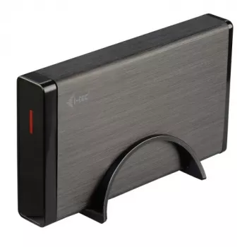 i-tec MYSAFE Advanced 3.5 inch USB 3.0 ārējais korpuss cietajam diskam, metāliski melns