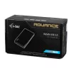 i-tec MYSAFE Advanced 3.5 inch USB 3.0 ārējais korpuss cietajam diskam, metāliski melns