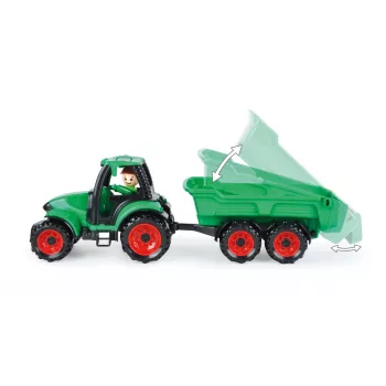 Lena Truckies 01625 rotaļu traktors ar piekabi