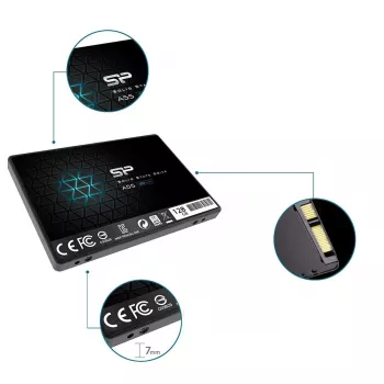 SILICON POWER SSD A55 128GB 2,5 collu SATA III