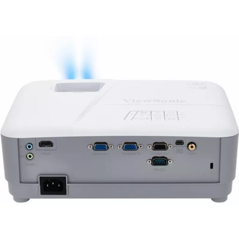 ViewSonic PA503W datu projektors standarta metiena projektors 3800 ANSI lūmeni DMD WXGA (1280x800) Balts