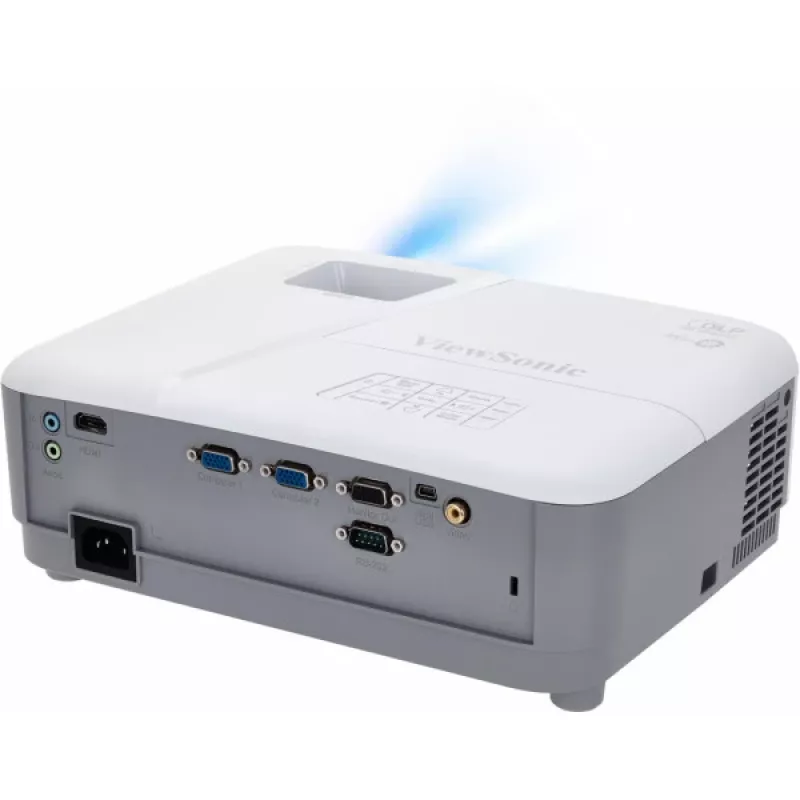 ViewSonic PA503W datu projektors standarta metiena projektors 3800 ANSI lūmeni DMD WXGA (1280x800) Balts