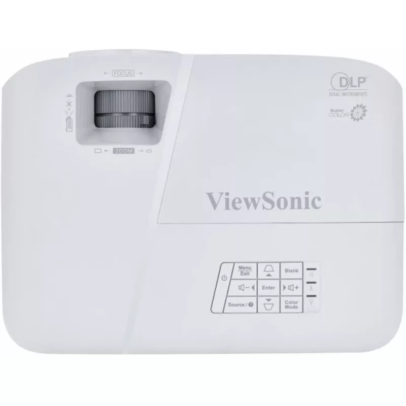 ViewSonic PA503W datu projektors standarta metiena projektors 3800 ANSI lūmeni DMD WXGA (1280x800) Balts