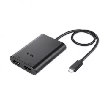 i-tec USB-C 3.1 Dual 4K HDMI Video Adapter, 3.2 Gen 1, USB Type-C, HDMI, 3840 x 2160 pikseļi