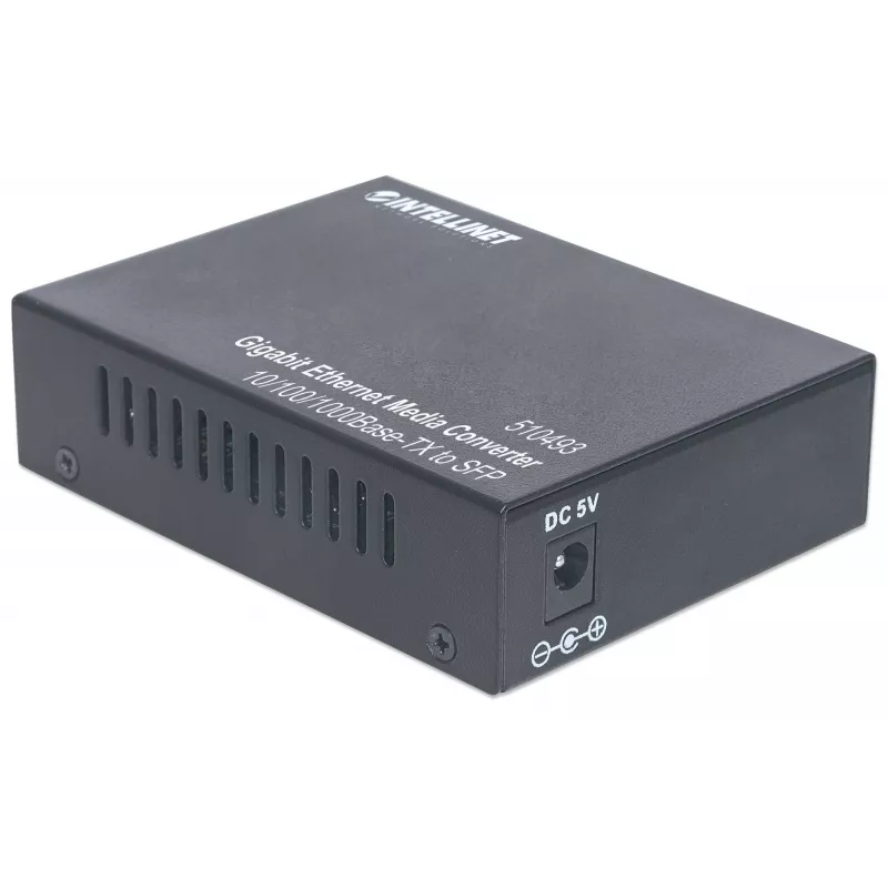Intellinet Gigabit Ethernet uz SFP mediju pārveidotājs, 10/100/1000Base-Tx uz SFP slotu, bez moduļa