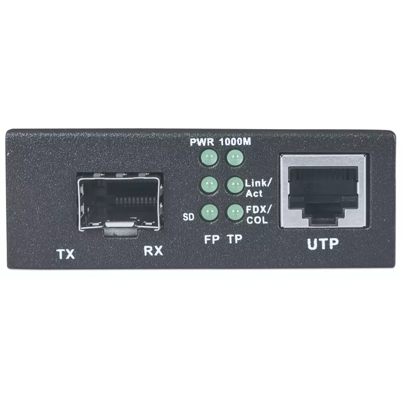 Intellinet Gigabit Ethernet uz SFP mediju pārveidotājs, 10/100/1000Base-Tx uz SFP slotu, bez moduļa