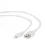 Lightning kabelis Gembird CC-USB2-AMLM-2M-W — 2 m, Lightning uz USB A, USB 2.0, balts