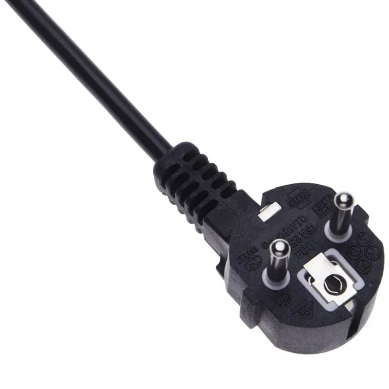 Techly I-CASE STRIP-81UD strāvas sadalītājs (PDU) 8 kontaktligzdas 1U Melns, Sarkans