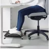 Techly ICA-FR 13 ergonomisks regulējams kāju paliktnis, slīpuma regulēšana, neslīdošs, 43 x 28 cm, melns