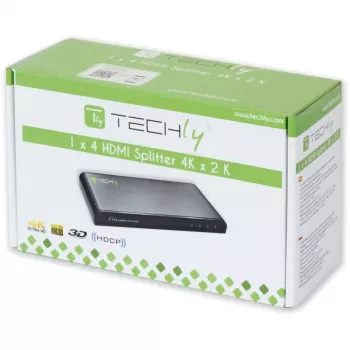 Techly HDMI Sadalītājs 4 virzienu 4K*2K IDATA HDMI-4K4
