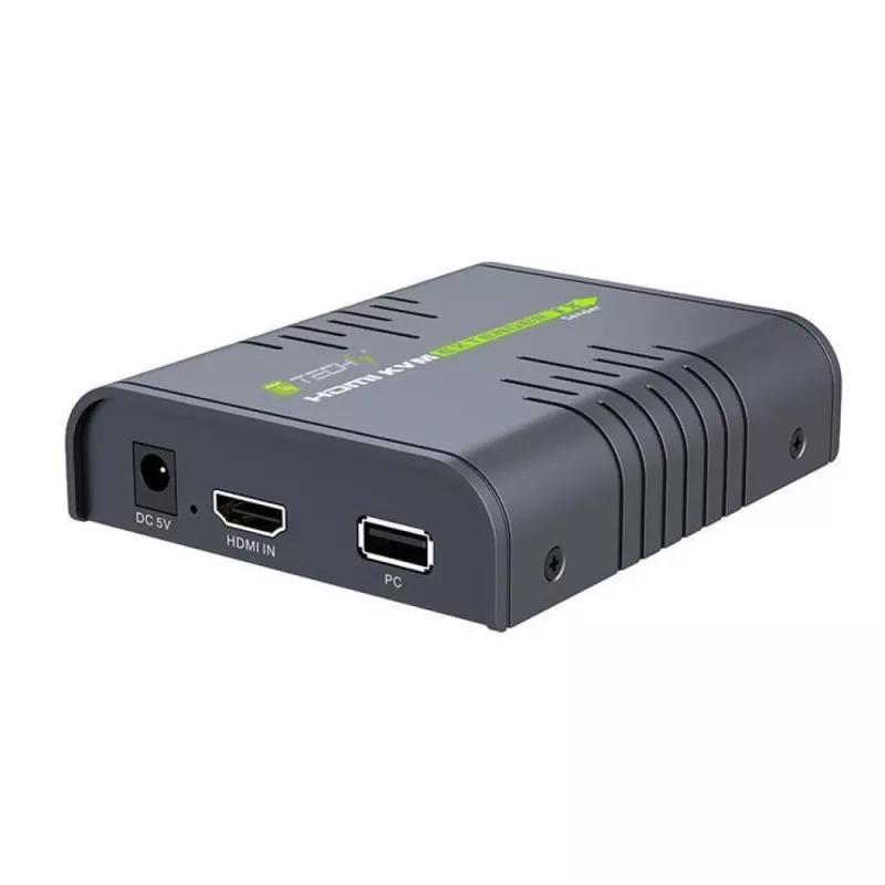 Techly IDATA HDMI-KVM2 KVM pagarinātājs raidītājs un uztvērējs