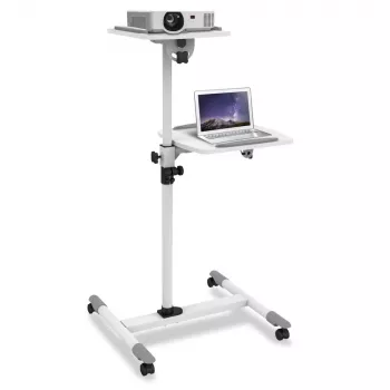 Techly Universālie ratiņi portatīvajam datoram / projektoram, balti ICA-TB TPM-6