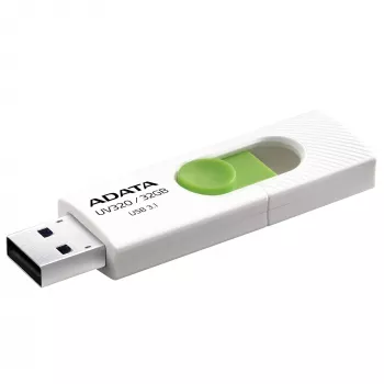 ADATA UV320 USB zibatmiņa 32 GB USB Type-A 3.2 Gen 1 (3.1 Gen 1) Zaļa, Balta