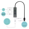 USB centrmezgls i-tec Metal USB 3.0 HUB 4 Porti