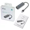 USB centrmezgls i-tec Metal USB 3.0 HUB 4 Porti