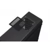 iBox Orcus X14 Midi Tower datora korpuss, ATX/Micro ATX/ITX, sānu logs, 2x 120 mm ventilatori ar sarkanu apgaismojumu, 3x 3,5 collu, 2x 2,5 collu, 1x 5,25 collu vietas, USB 3.0, melns