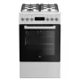 Beko FSE52320DWD brīvi stāvoša plīts ar gāzes virsmu un elektrisko cepeškrāsni, balta