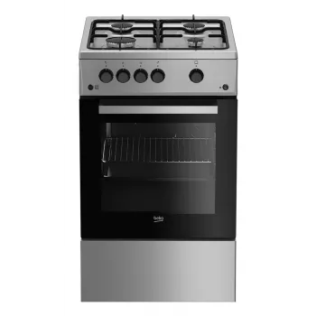 Beko FSG52020FX Brīvi stāvoša plīts Gāzes Nerūsējošais tērauds