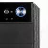 Modecom Oberon Pro Midi Tower datora korpuss, ATX/Micro ATX/ITX, sānu logs, videokarte līdz 395 mm, 2x USB 3.0, melns