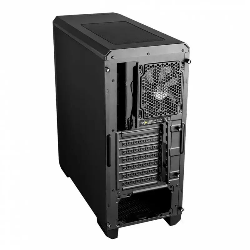 Modecom Oberon Pro Midi Tower datora korpuss, ATX/Micro ATX/ITX, sānu logs, videokarte līdz 395 mm, 2x USB 3.0, melns