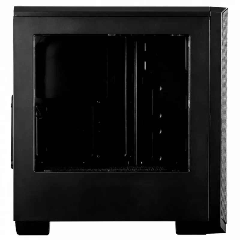 Modecom Oberon Pro Midi Tower datora korpuss, ATX/Micro ATX/ITX, sānu logs, videokarte līdz 395 mm, 2x USB 3.0, melns