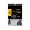 HDMI kabelis Gembird DSP-2PH4-04 — HDMI Type A vīrišķais uz 2× HDMI Type A sievišķais, melns, taisni savienotāji