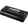 AV atkārtotājs TECHLY IDATA-HDMI2-RIP4KT — HDMI 2.0, HDCP 2.2, 4096×2160, maksimālais attālums 40 m, melns