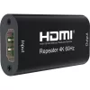 AV atkārtotājs TECHLY IDATA-HDMI2-RIP4KT — HDMI 2.0, HDCP 2.2, 4096×2160, maksimālais attālums 40 m, melns