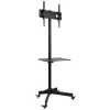 Techly Trolley grīdas statīvs LCD/LED/Plasma 23-55 collas, VESA 50x50-400x400, -15° līdz 15°, melns