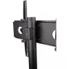 Techly Trolley grīdas statīvs LCD/LED/Plasma 23-55 collas, VESA 50x50-400x400, -15° līdz 15°, melns