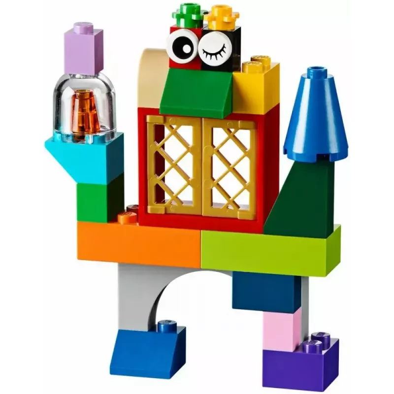 Būvkomplekts LEGO Classic 10698 — 790 detaļas, daudzkrāsains, 33 krāsas, iekļautas zaļas pamatnes un aksesuāri